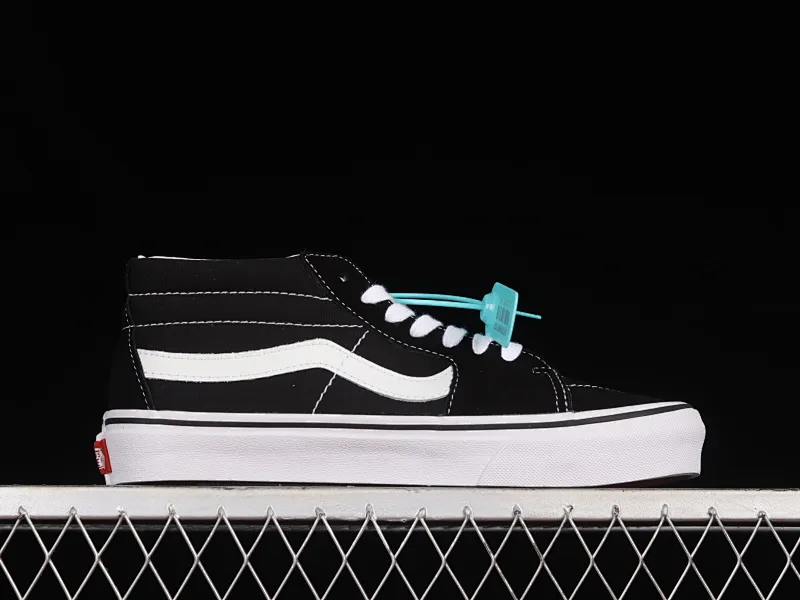 All categories Vans Vans series Vans Mid Vans China Vans SK8-Mid Vans classic black and white Chinese casual sneakers VN0A391F6BT